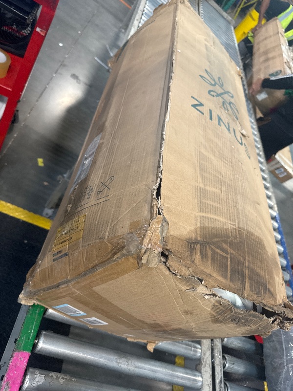 Photo 1 of ** NEW/ NO RETURNS ** ZINUS 12 Inch King Green Tea Memory Foam Mattress [New Version], Fiberglass free, Medium Firm Feel, Zoned Pressure Relief, Certified Safe Foams & Fabric, Mattress in A Box