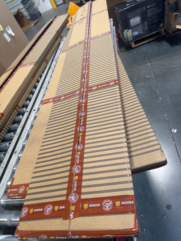 Photo 1 of ** NEW** Avana Modern Acoustic Wood Wall Panels – 94.4 X 12.6 Inch Black Oak Acoustic Panels 1 PC – Wall Panels For Interior Wall Decor For Homes, Offices, Studios – Sturdy And Durable Wood Panels For Wall