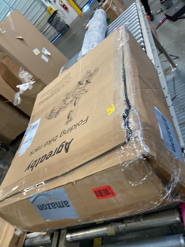 Photo 1 of ** NEW / INCLUDED ACCESORIES AND MANUAL ** Agreatby Ebike Rack with Ramp, Hitch Bike Rack for 2 Heavy Ebike, Foldable Tilting Ebike Rack Platform for Cars, SUVs, Trucks, Trailers with 2" Receivers, Max 5" Fat Tire - No Installation Needed