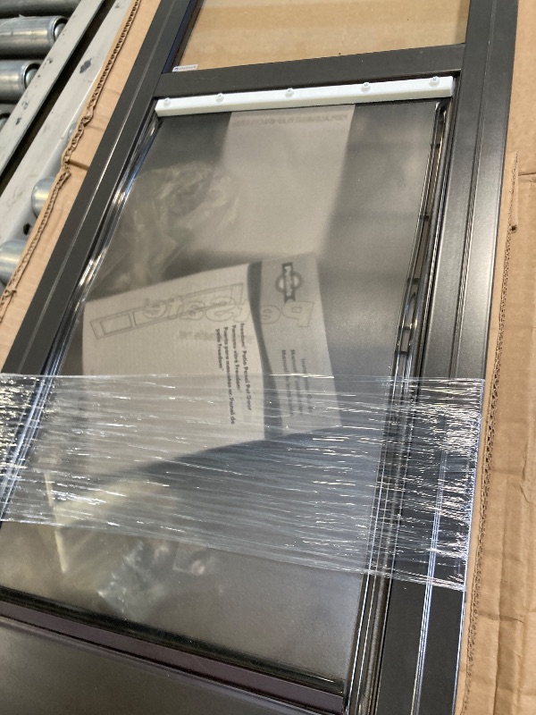 Photo 1 of ** NEW / INCLUDED MANUAL AND ACCESORIES ** PetSafe Sliding Glass Pet Door - No-Cut DIY Install Doggy Door for Renters - Aluminum Frame - Adjustable Height 75 7/8" to 81" - Ideal for Large Dogs Up to 100 lb - Bronze