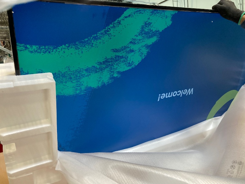 Photo 1 of ** NEW / TESTED FUNCTIONAL ** SAMSUNG 65-Inch Class QLED 4K LS03D The Frame Series Quantum HDR Smart TV w/Dolby Atmos, Art Mode, Anti-Reflection, Customizable Frame, Slim Fit Wall Mount with Alexa Built-in (QN65LS03D, 2024 Model)