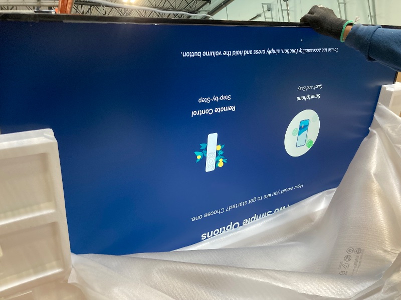 Photo 1 of ** NEW / TESTED FUNCTIONAL ** SAMSUNG 65-Inch Class QLED 4K LS03D The Frame Series Quantum HDR Smart TV w/Dolby Atmos, Art Mode, Anti-Reflection, Customizable Frame, Slim Fit Wall Mount with Alexa Built-in (QN65LS03D, 2024 Model)