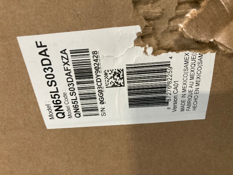 Photo 1 of ** NEW / TESTED FUNCTIONAL ** SAMSUNG 65-Inch Class QLED 4K LS03D The Frame Series Quantum HDR Smart TV w/Dolby Atmos, Art Mode, Anti-Reflection, Customizable Frame, Slim Fit Wall Mount with Alexa Built-in (QN65LS03D, 2024 Model)