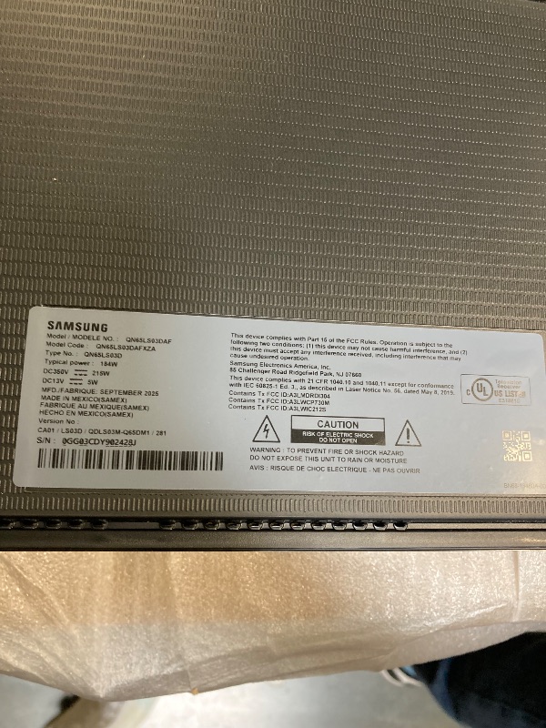 Photo 1 of ** NEW / TESTED FUNCTIONAL ** SAMSUNG 65-Inch Class QLED 4K LS03D The Frame Series Quantum HDR Smart TV w/Dolby Atmos, Art Mode, Anti-Reflection, Customizable Frame, Slim Fit Wall Mount with Alexa Built-in (QN65LS03D, 2024 Model)