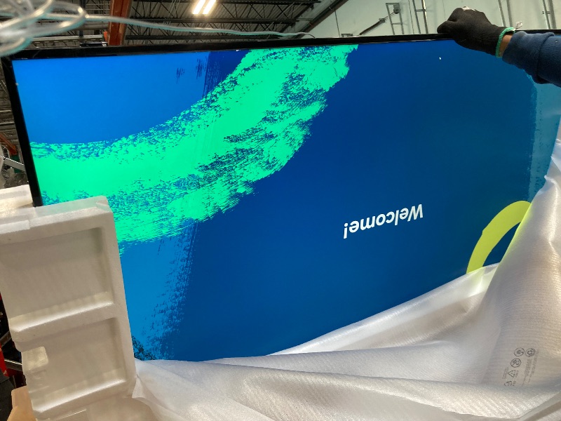 Photo 1 of ** NEW / TESTED FUNCTIONAL ** SAMSUNG 65-Inch Class QLED 4K LS03D The Frame Series Quantum HDR Smart TV w/Dolby Atmos, Art Mode, Anti-Reflection, Customizable Frame, Slim Fit Wall Mount with Alexa Built-in (QN65LS03D, 2024 Model)