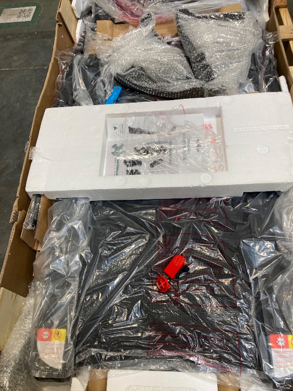 Photo 1 of ** BRAND NEW ITEM / INCLUDED HARDWARE ** THERUN Incline Treadmill, Treadmills for Running and Walking, 300 lbs Weight Capacity Folding Treadmill with 0-15% Auto Incline, Wide Belt, 3.5 HP, App, Heart Rate, Orange