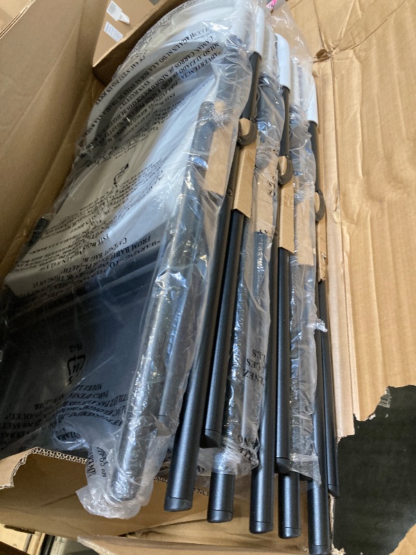 Photo 1 of ** NEW** Amazon Basics Sturdy Foldable Plastic Chair, Portable, 350-Pound Capacity, White, 6-Pack