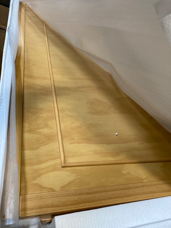 Photo 1 of ** BRAND NEW ITEM ** DaVinci Charlie 4-in-1 Convertible Crib - GREENGUARD Gold Certified - Wooden Baby Crib Convertible to Toddler Bed, Daybed, and Full-Size Baby Bed with 4 Adjustable Heights - Easy to Assemble - Honey