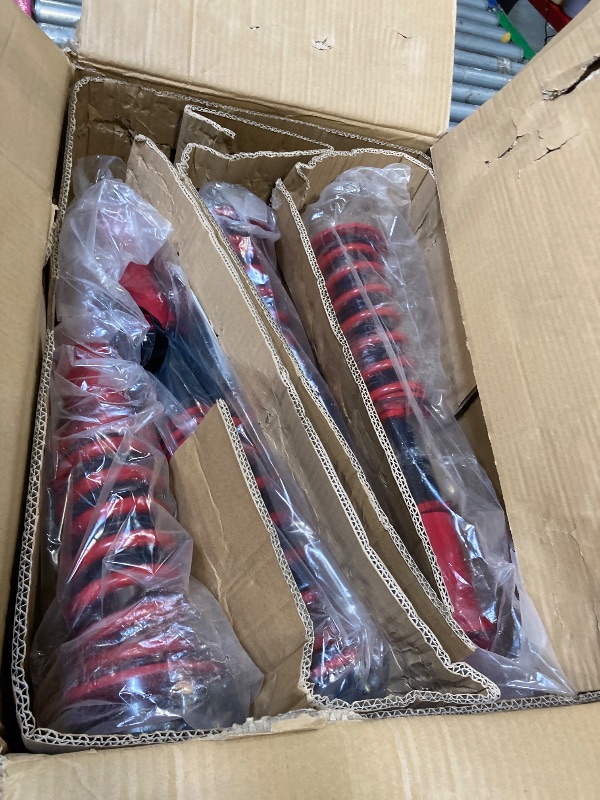 Photo 1 of ** USED / INCLUDED HARDWARE **GELUOXI Height Adjustable Coilover Suspension Shock Absorber Lowering Kit Replacement for 2008-2012 Honda Accord A-cura TSX Coilovers Springs Struts