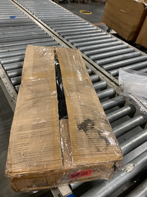 Photo 1 of ** VERY USED ** Yaheetech Barbell Weight Set - Olympic Curl Bar & 6 Olympic Weights & 2 Olympic Barbell Clamps for Lifts 66LB