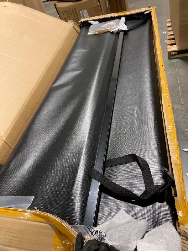 Photo 1 of ** USED/ INCLUDED MANUAL AND ACCESORIES** oEdRo Soft Tri-Fold Truck Bed Tonneau Cover Compatible with 2009-2025 Dodge Ram 1500 (Inclu. Classic & New), Fleetside 5.6 Ft Bed w/o Ram Box