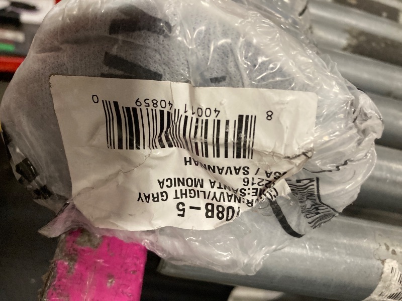 Photo 1 of ** NEW** JONATHAN Y Moroccan Geometric Indoor Outdoor Area Rug 5X8 Navy/Light Gray, Ourika Textured Weave for Backyard, Patio, Porch, Easy-Cleaning, High Traffic, Pet-Friendly, Non-Shedding (SMB108B-5)