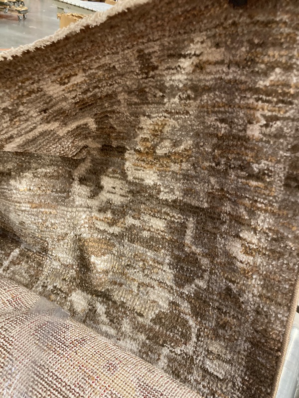 Photo 1 of ** USED / DIRTY ** Loloi Magnolia Home by Joanna Gaines Pace Collection PAC-01 Bark/Natural 9'-6" x 12'-3" Area Rug