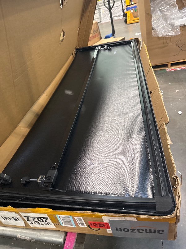 Photo 1 of ** USED ** OEDRO Soft Quad Fold Truck Bed Tonneau Cover Fits for Dodge Ram 1500 Classic 2002-2023, Fits for Dodge Ram 2500 3500 2003-2025 8 Ft Bed w/o Rambox