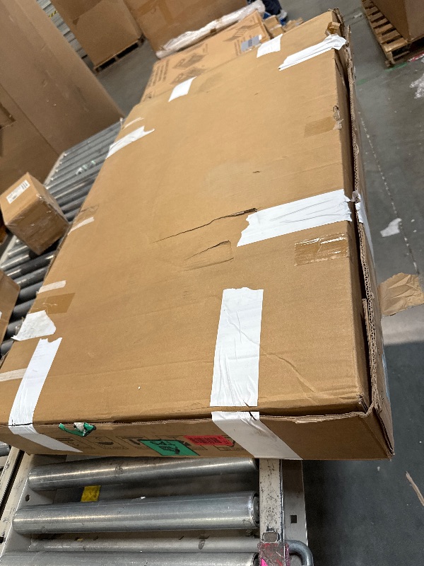 Photo 1 of ** NEW** ROOMTEC Furniture Style Large Dog Crate with 360° & Adjustable Raised Feeder for Dogs 2 Stainless Steel Bowls -End Table House Pad, Indoor Use,41" L X 24" W 36" H, Classic Brown