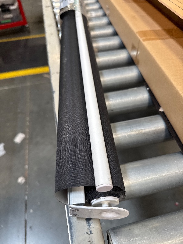 Photo 1 of ** USED** SHADEMOON Cordless Blackout Window Roller Shades, Pull Down Spring System Indoor Blinds, Room Darkening Waterproof UV Blocking Thermal Insulated Fabric for Home Office (Black, Width 71", Height 72")