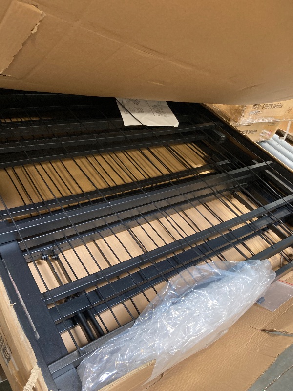 Photo 1 of ** USED** Linenspa Folding Metal Platform Bed Frame - No Box Spring Needed - Underbed Storage - Simple Tool Free Assembly - Mattress Foundation - 14" High - Traditional Design - Sturdy Steel - King Size