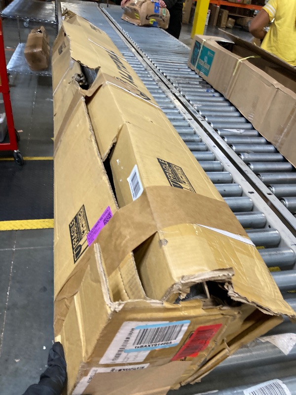 Photo 1 of ** USED** CrewCab Running Boards Side Steps Compatible with 2009-2018 Dodge Ram 1500, 2019-2024 1500 Classic, 2010-2024 Ram 2500 & 3500 CrewCab, Black Textured Aluminum Nerf Bars