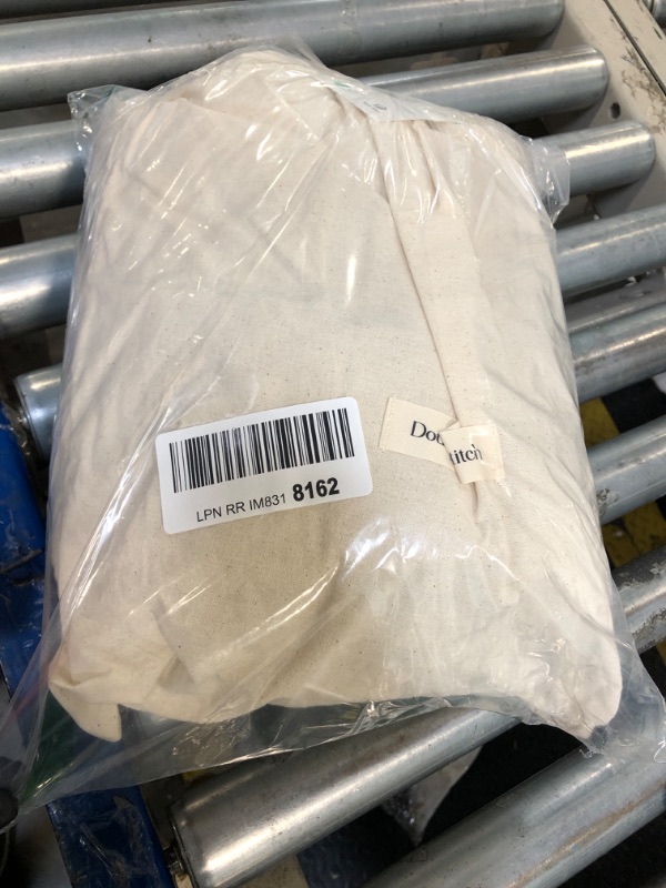 Photo 1 of ** used** Double Stitch Cotton Tencel Duvet Cover - Queen Size Comforter Cover, Luxury & Soft Eucalyptus Lyocell Bedding Set for Hot Sleepers, Cooling & Breathable, Button Closure, Sandstone, 90"x90"