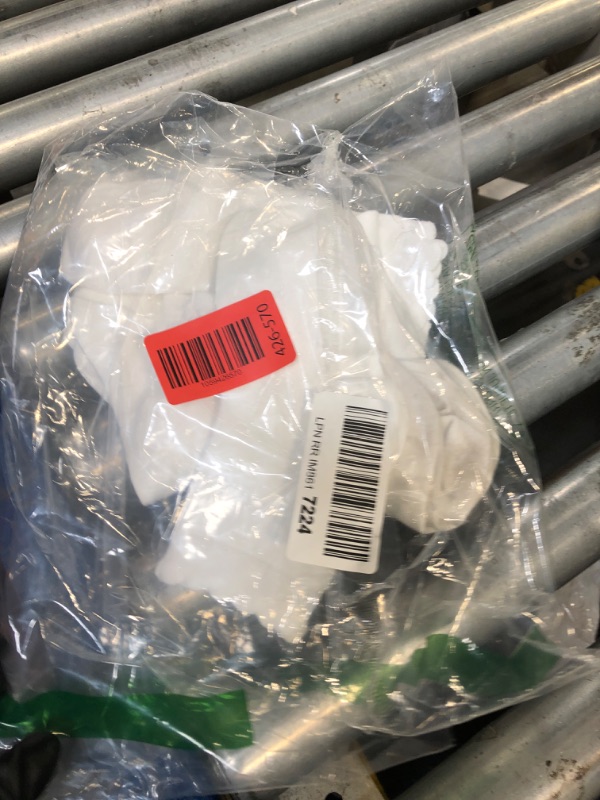 Photo 1 of ** DIRTY / VERY USED** HONGTEYA 6 Pairs Girls White Ruffle Socks School Uniform Dress Socks for Kids Seamless Crew Ankle Cotton Size 4-14 Years (US, Age, 8 Years, 10 Years, white)