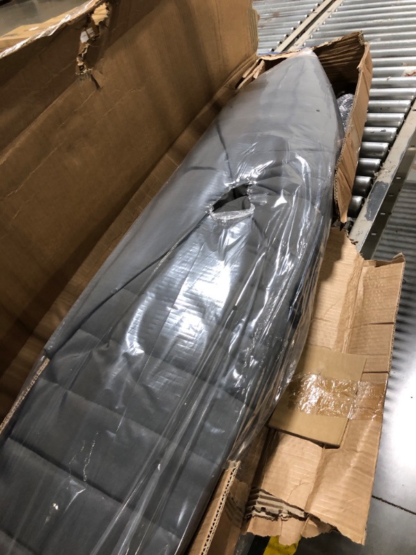 Photo 1 of ** BRAND NEW ITEM** SUNCREAT Double Portable Hammock with Stand, 2 Person Hammock with Curved Spreader Bar, Balance Ropes Included, Dark Gray