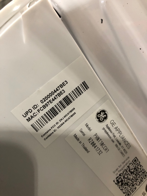 Photo 1 of ** USEDF/ TURN ON INCLUDES ACCESSORIES, CONTROL AND MANUAL ** GE Profile ClearView Inverter Window Air Conditioner Unit, 10,300 BTU, U-Shaped Adjustable Depth, Energy Efficient Cooling up to 450 sq ft., Ultra Quiet, SMART Home Capable, Includes Remote, Wh