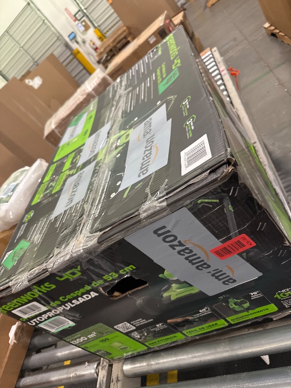 Photo 1 of ** BRAND NEW ITEM / MISSING BATTERY AND CHARGER ** Greenworks 40V 21" Brushless Cordless (Self-Propelled) Lawn Mower (LED Headlight + Aluminum Handles)