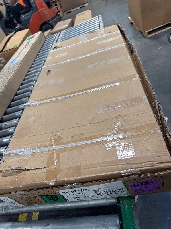 Photo 1 of ***  VERY USED/ TESTED FUNCTIONAL ** Portable Treadmill with Incline, 3.0HP Walking Pad with Handle Bar, 3-in-1 Foldable Electric Treadmill for Home Office Small Space with Quiet Brushless, 300 LBS Capacity