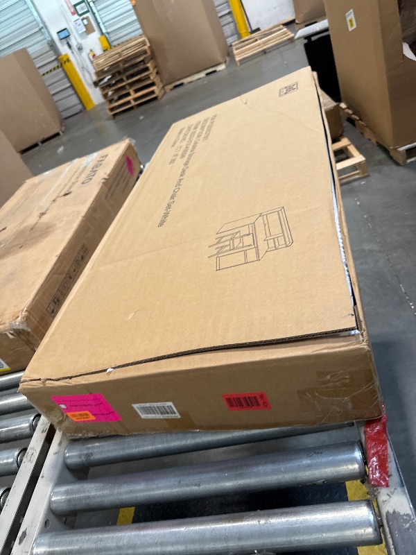 Photo 1 of ** FACTORY SEALED ** UTEX Kids Study Desk with Chair, Kids Desk and Chair Sets with Hutch and Storage Cabinet, Wooden Children Study Table, Student Writing Table Computer Workstation for 5-12 Years Old