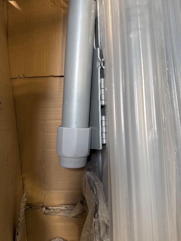 Photo 1 of ** USED ** EMART 10ft Square Backdrop Stand Heavy Duty, Pipe and Drape Photo Background Support Kit, Adjustable Metal Frame with Flat Base for Wedding Birthday Party Decorations