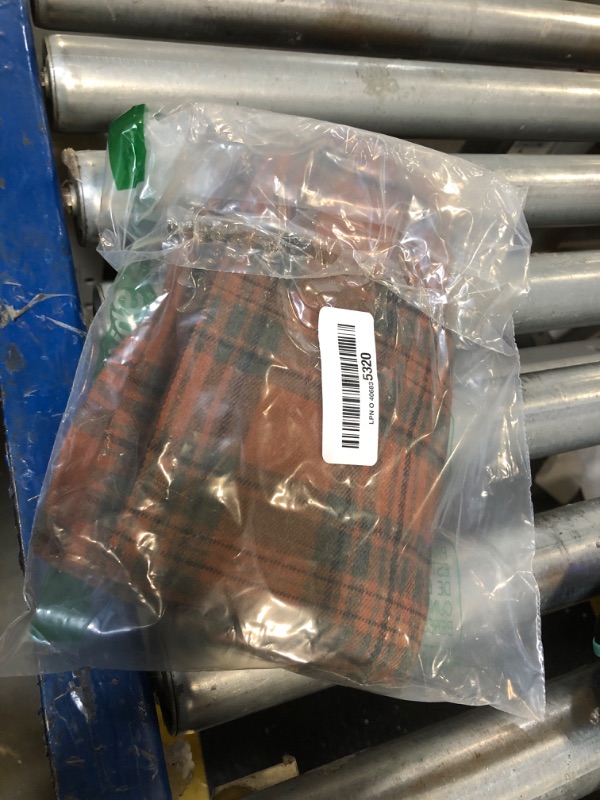 Photo 1 of ** ONLY ONE** MIULEE Fall Set of 2 Scottish Tartan Plaid Throw Pillow Covers Farmhouse Classic Decorative Outdoor Square Cushion Cases for Halloween Thanksgiving Decor Sofa Couch 18x18 Inch, Orange and Green