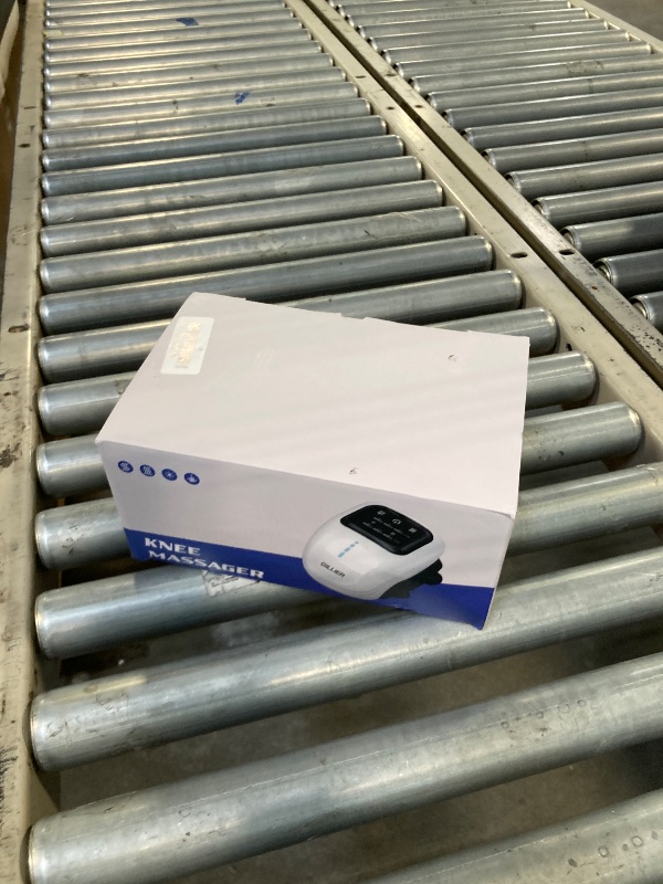 Photo 1 of **UNTESTED**
Knee Massager Smart with Heat, Red Light and Massage Therapy, 3 Vibration Modes and 3 Heating Levels, 2025 Updated Edition, LED Vitality Joints Knee Massager, Gifts for Grandma & Grandpa, White