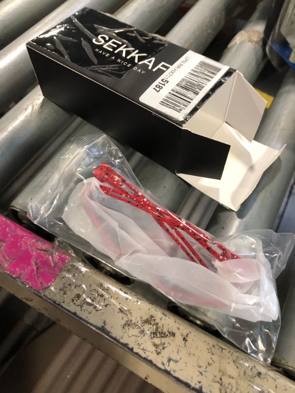 Photo 1 of ** MISSING ONE** SEKKAF Youth Baseball Sunglasses for Boys Girls Age 6-12 Softball Cycling Sports Sunglasses for Kids Lightweight Frame, 63mm, 2pack-red/Orange+green