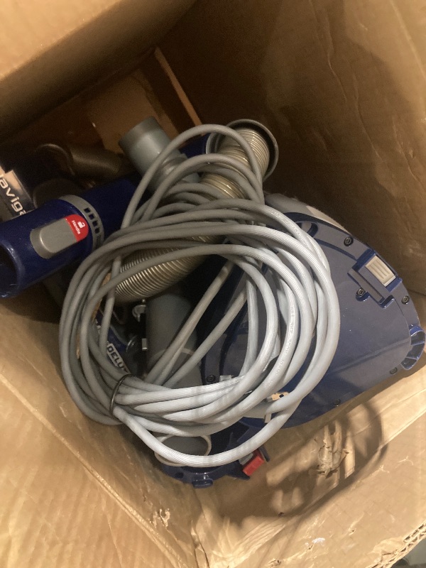 Photo 1 of ***VERY USED***Shark Upright Vacuum, Navigator Lift-Away Deluxe with Large Dust Cup Capacity, HEPA Filter, Swivel Steering, Upholstery Tool & Crevice Tool, Blue, NV360