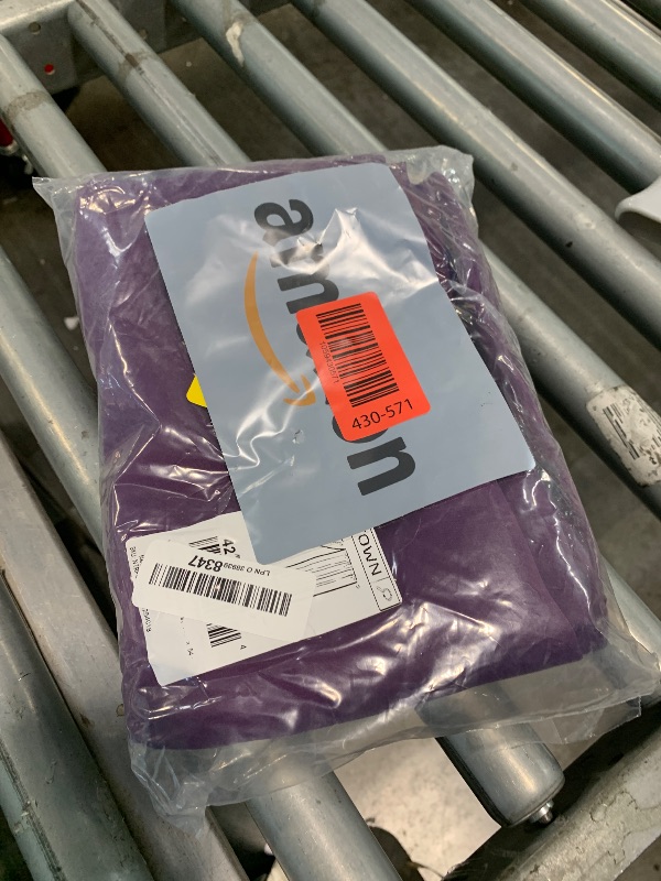 Photo 1 of **MISSING 1 PANEL** NICETOWN Kitchen Curtains, Short Blackout Curtains & Drapes, Home Decoration Window Treatment Cafe Curtain Panels with Rod Pocket (Royal Purple, 42-inch Wide x 54-inch Long, 2 Panels)