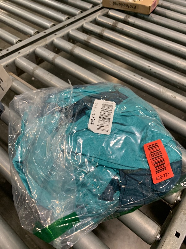 Photo 1 of *Major Damaged* AnorTrek Camping Hammock, Super Lightweight Portable Parachute Hammock with Two Tree Straps Single or Double Nylon Travel Tree Hammocks for Camping Backpacking Hiking Blue&Dark Blue