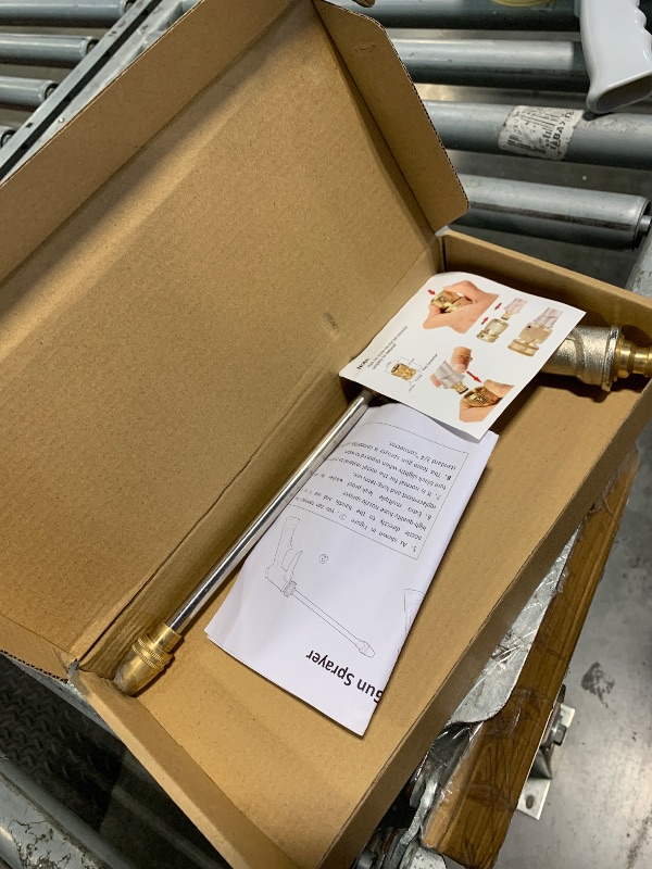 Photo 1 of **missing extender*** Garden Hose Nozzle, High Pressure Water Hose Nozzle Sprayer Head,fits 3/4” Garden Hose Thread,for Lawn & Garden,Washing Cars,Watering Garden,Cleaning,Showering Dogs&Pets