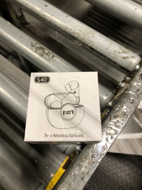 Photo 1 of **MISSING ONE EAR BUD**LOOK AT LIVE PHOTO**
Wireless Earbuds 2025 NEW Bluetooth 5.4 Headphones Bass 3D Stereo,In-Ear Earphones with 4 ENC Noise Cancelling Mic,48H Playtime with LED Display, IPX7 Waterproof for Laptop Android iOS, Gemstone Blue