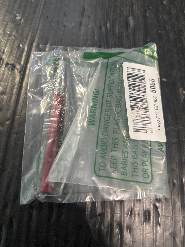 Photo 1 of ?French Brush for Nails & Clean Up Brush for Gel Nail Polish | Dual-Use Wooden Handle Nail Brush for Acrylic, Polygel, Builder Gel | Professional Nail Art Brushes for French Tips, Cleaning (F14)