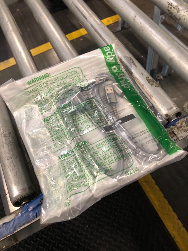 Photo 1 of [5Pack 6ft] Compatible with Samsung Galaxy S9 S10 S8 Plus Charger Cord(3A Fast Charging), TPE USB C Type Charger Cable,USB A to Type C Replacement for Samsung A32/A12/A10e/A20/A51 20/9/8,LG-Gray