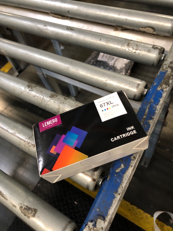 Photo 1 of * very used*67XL Ink Cartridges Black/Color Combo Pack Replacement for HP Ink 67 67XL HP Printer Ink for DeskJet 2755e 2855e 2700 2800e 4100 4255e 4155e 2700e 2734e Envy 6055e 6000 6455e 6400 Printer Ink HP 67