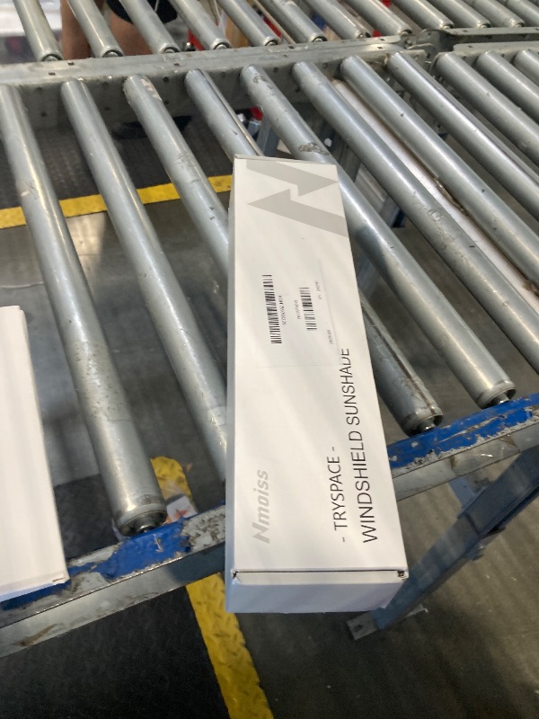 Photo 1 of [2025 Upgrade] Nmoiss Windshield Sun Shade Umbrella - [Vinyl Coating Heat Shield] Protect Car from Sun Rays & Heat Damage Keep Cool and Protect Interior, Spring Structure Edge Medium 56" L x 31" W