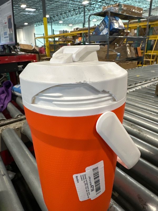 Photo 1 of **NEEDS A NEW LID** Gatorade Half Gallon Cooler Jug, Sports Hydration Jug, BPA-Free, 64oz, Double Wall Insulation?