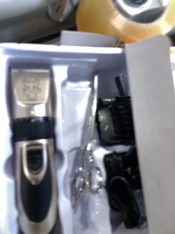 Photo 1 of ***USED****  oneisall Dog Shaver Clippers Low Noise Rechargeable Cordless Electric Quiet Hair Clippers Set for Dogs Cats Pets