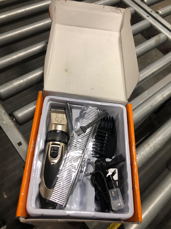 Photo 1 of ***USED****  oneisall Dog Shaver Clippers Low Noise Rechargeable Cordless Electric Quiet Hair Clippers Set for Dogs Cats Pets