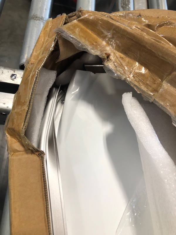 Photo 1 of ****DAMAGE IN THE CORNER***H-Qprobd Dry Erase Board for Wall 60"x40" Aluminum Presentation Magnetic Whiteboard with Long Pen Tray, Wall-Mounted White Board for School, Office and Home