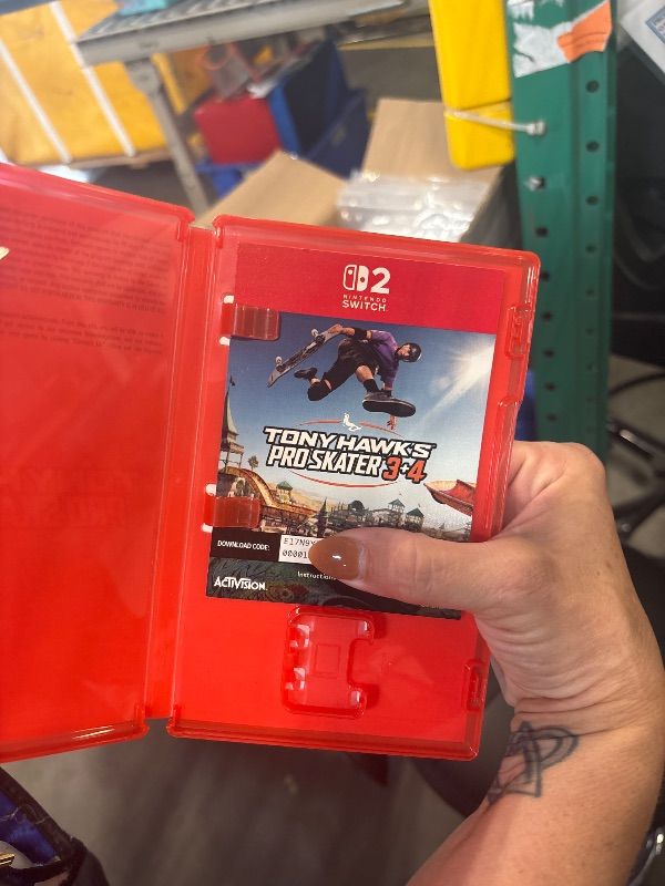 Photo 1 of ***NO cartridge only game code***Tony Hawk's™ Pro Skater™ 3 + 4 – Standard Edition – Nintendo Switch 2 [Code in box]