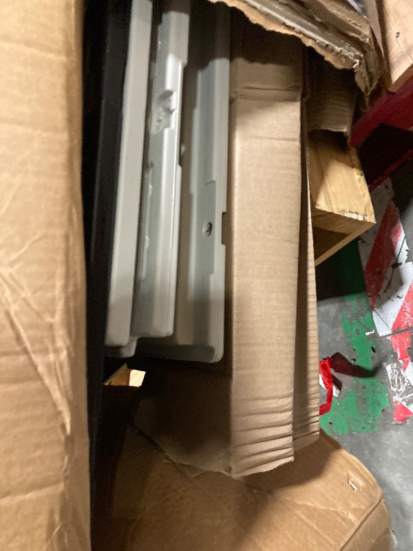 Photo 1 of ***MAY NEED A TRUCK***02 EXTRA LARGE BOXES***Suncast 8’x10’ Tremont Resin Shed, Vanilla & Slate – Backyard Storage Unit with Skylights, Corner Shelves, Reinforced Floor & Double Doors – Store Lawn Mower, Garden Equipment & Outdoor Tools