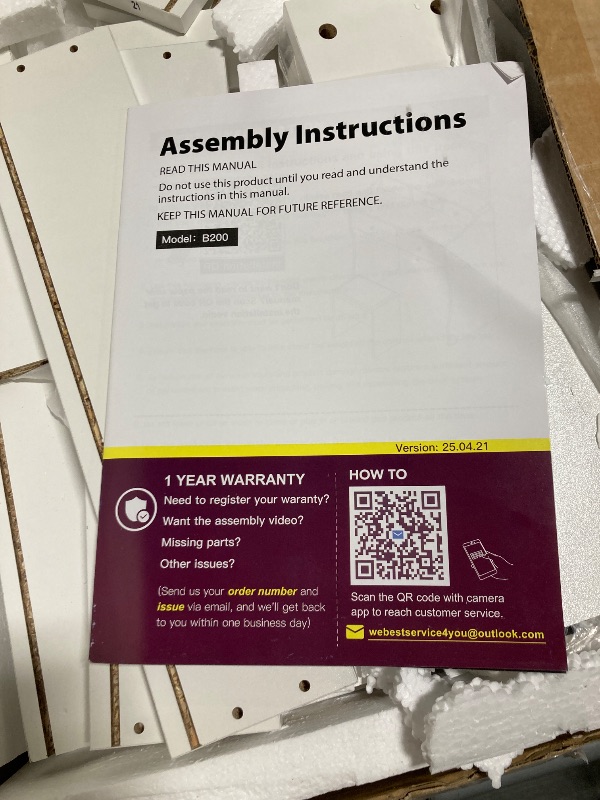 Photo 1 of ***IT IS UNKNOWN IF IT HAS MISSING PARTS---***LIKIMIO Small Makeup Vanity Desk with Mirror and Lights, Vanity Table Set with Storage Drawer, Chair and Three Shelves, Bedroom, White