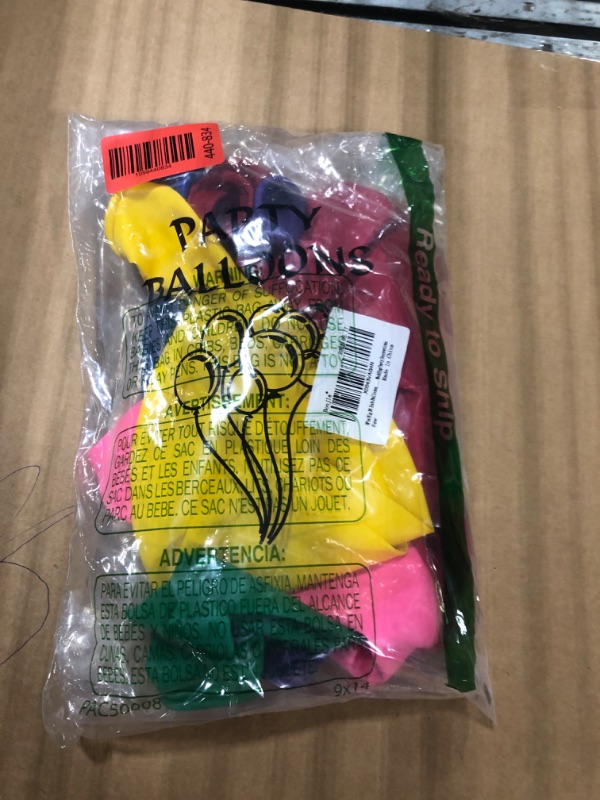 Photo 1 of ***** ONLY 7 ******* 9Pcs Big 36 Inch Balloons, assroted giant balloon, Latex Ballons, Large Balloons for Birthday Wedding Party Decorations.